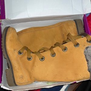 Timberland fur boots